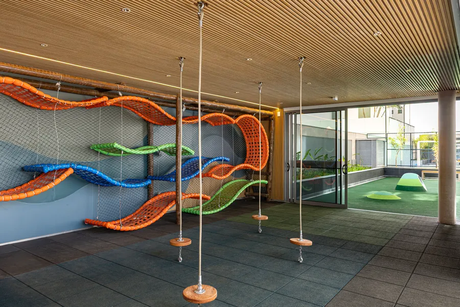 Playground infantil do Real Bothanic